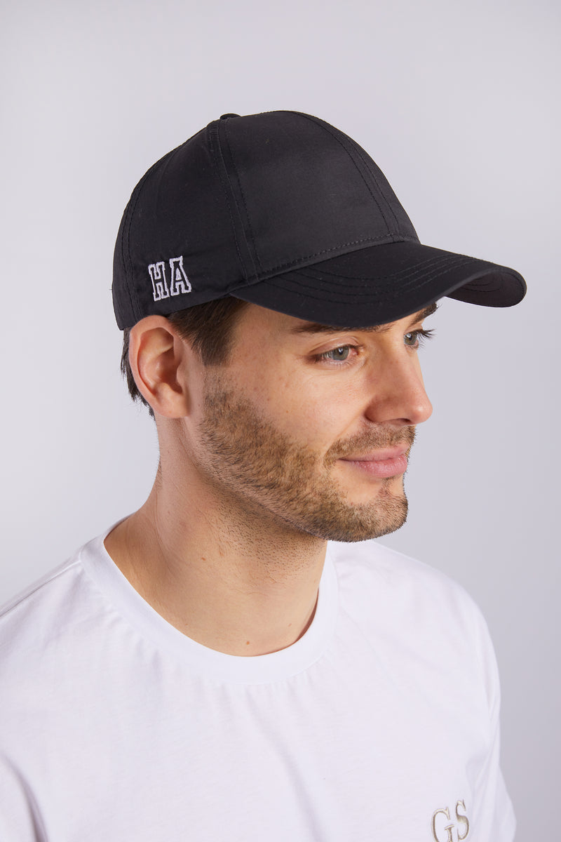 Personalised Nylon Cap - Black – HA Designs LTD